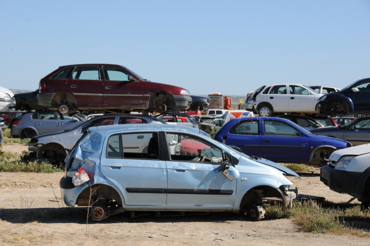 Verkoop sloopauto