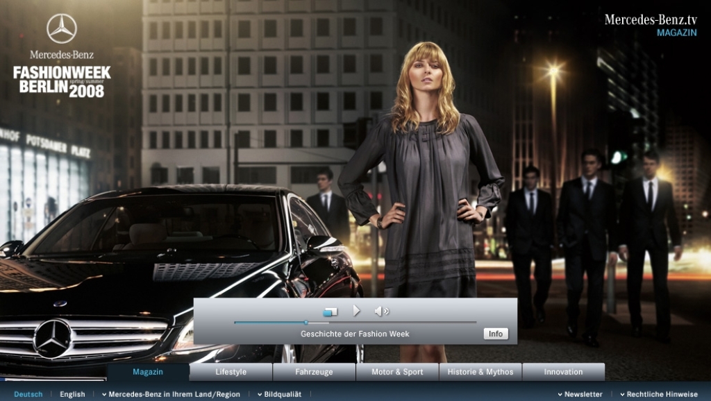 Mercedes-Benz Internet TV