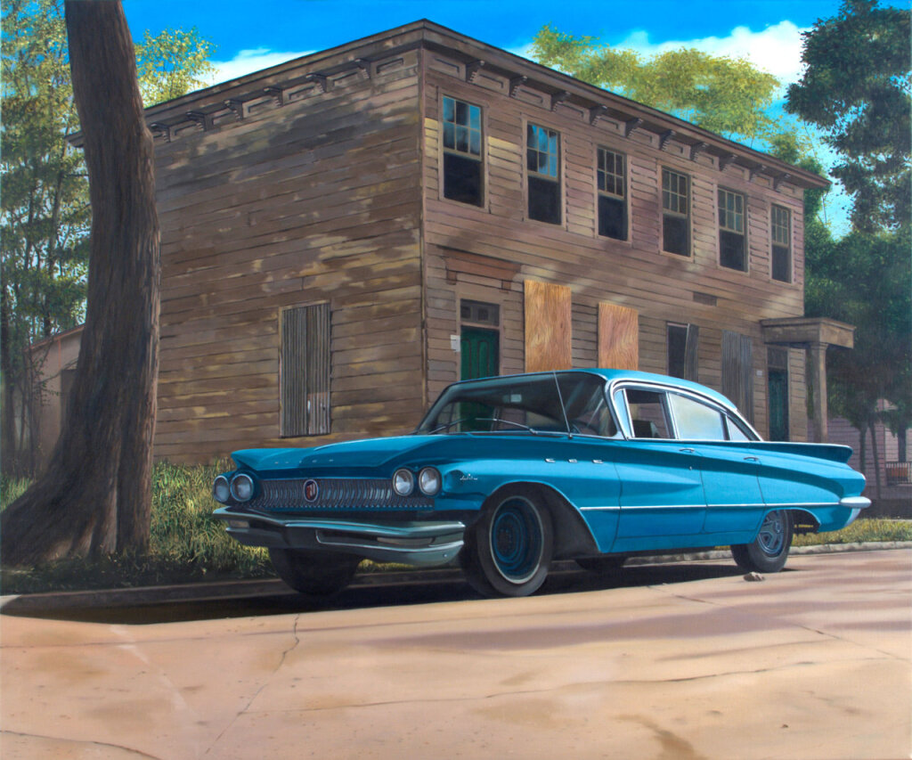 Geen schilderij zonder auto