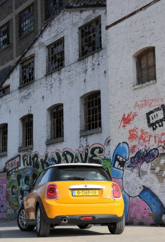 Mini MINI (Driekwart achter hoog)