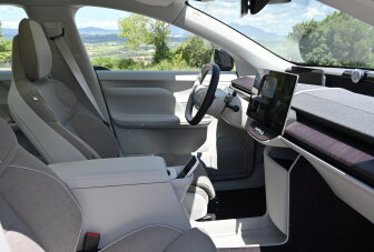 Volvo EX60 (Interieur doorkijk)