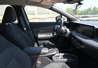 Nissan Leaf (Interieur doorkijk)