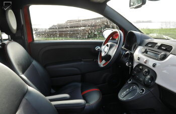 Fiat 500 (2007 - 2025) - Interieur doorkijk