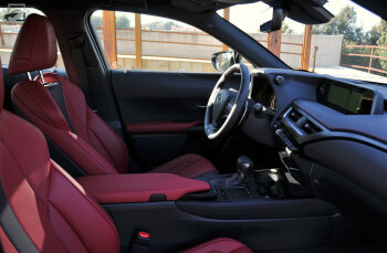 Lexus UX - Interieur doorkijk
