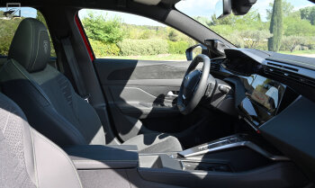 Peugeot 408 - Interieur doorkijk