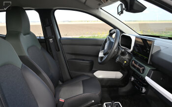 Dacia Spring - Interieur doorkijk