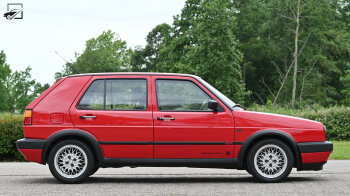 Volkswagen Golf II - Zijkant
