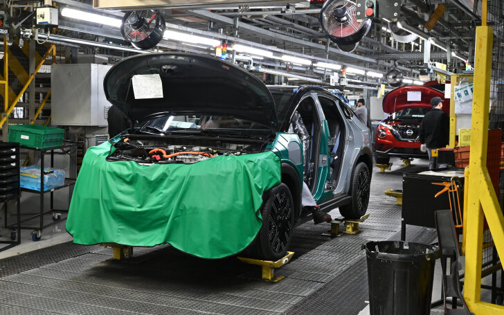 Productie Nissan Leaf (Nissean Leaf in productie)