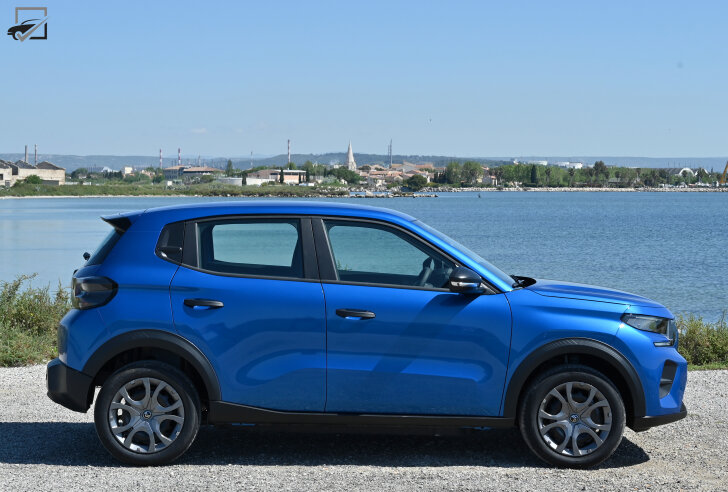 Citroën e-C3 (Zijkant)