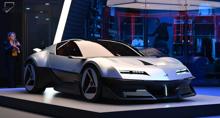 Autosalon Parijs 2026 Alpine A310
