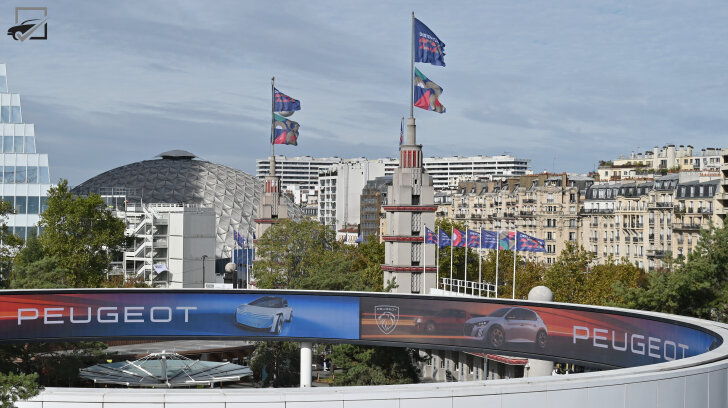 Autosalon Parijs 2026 Expo buiten