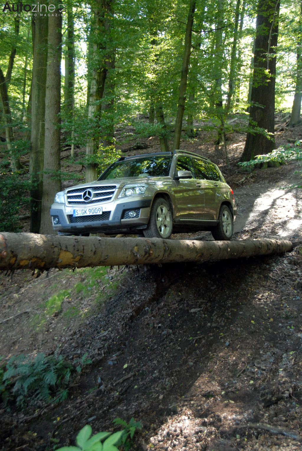 Mercedes-Benz GLK (Schuin voor hoog)