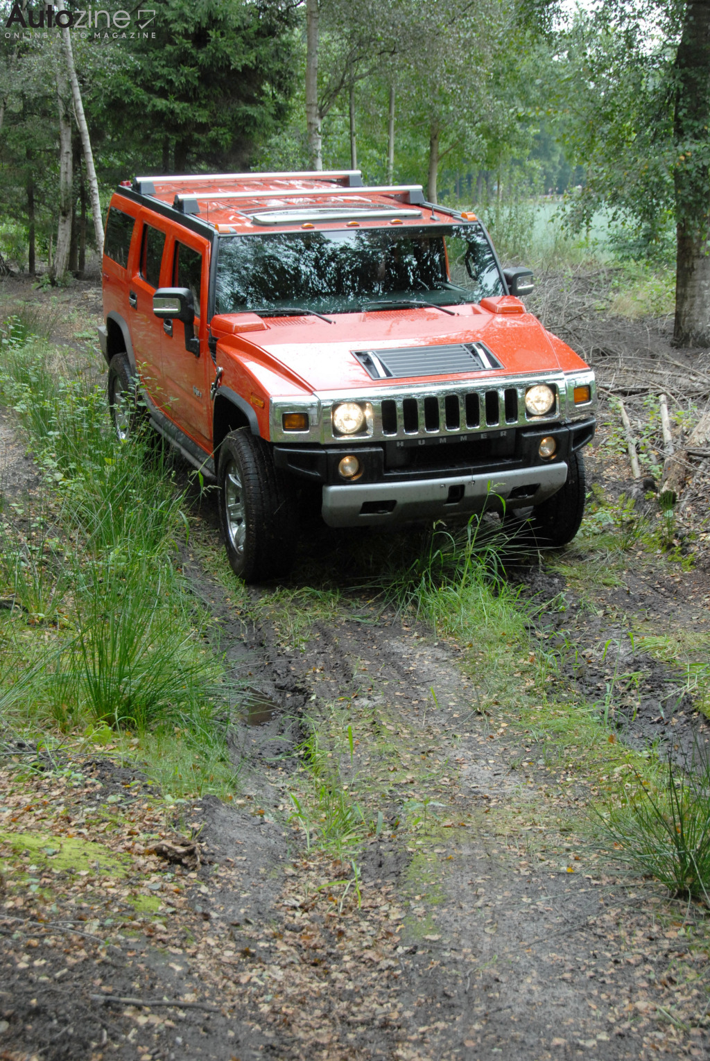 Hummer H2 (Schuin voor hoog)