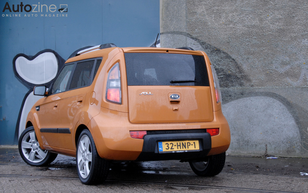 Kia Soul (2009 - 2014) (Driekwart achter)