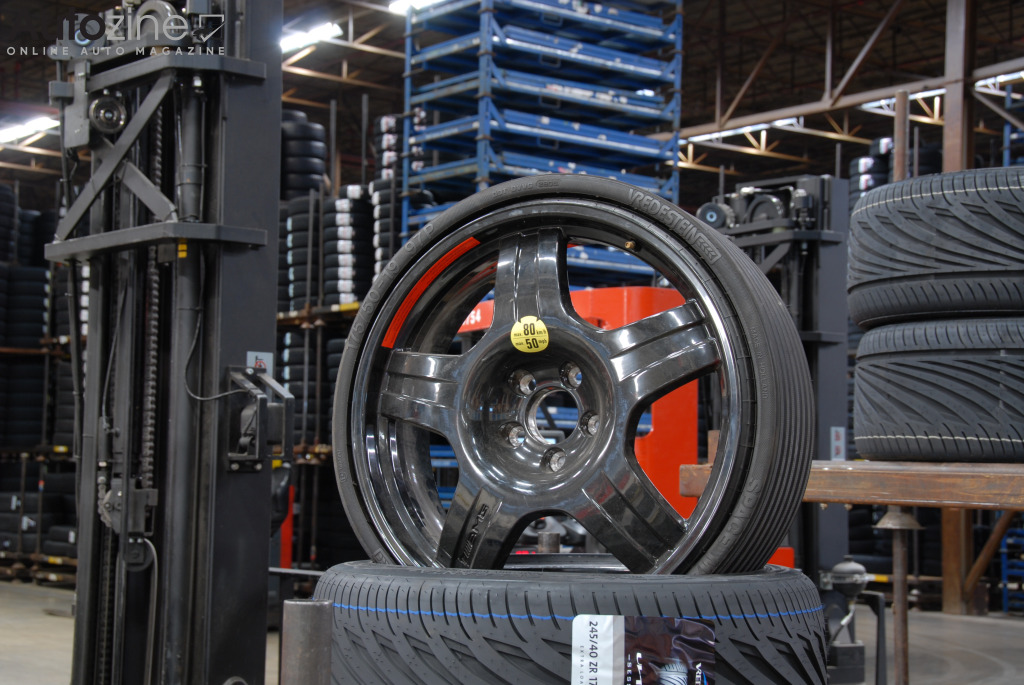 Bezoek Vredestein-fabriek (Opvouwbare reserveband)