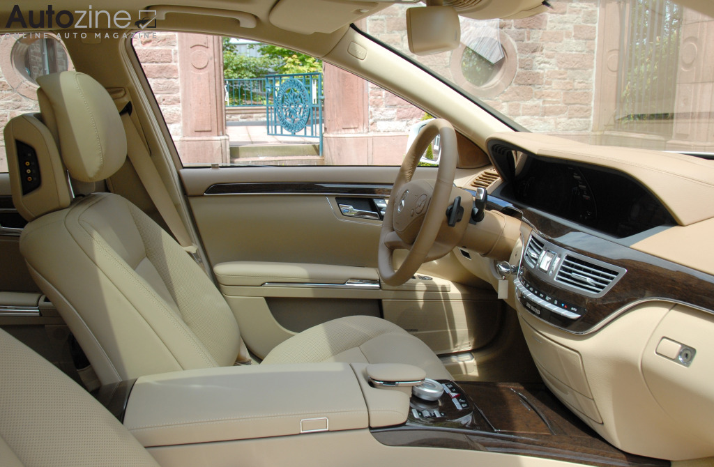 Mercedes-Benz S400 Hybrid (Interieur doorkijk)
