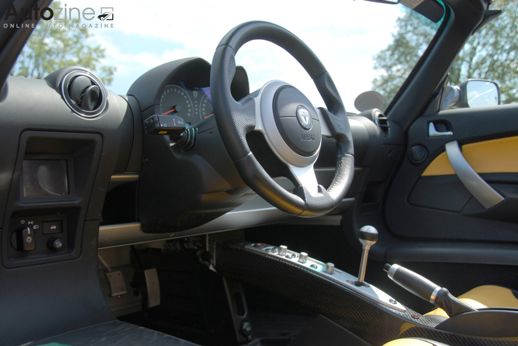 Tesla Roadster (Interieur doorkijk)