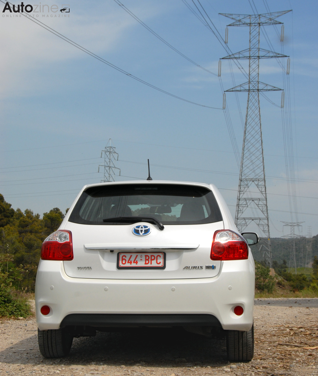Toyota Auris Hybrid (Recht achter hoog)