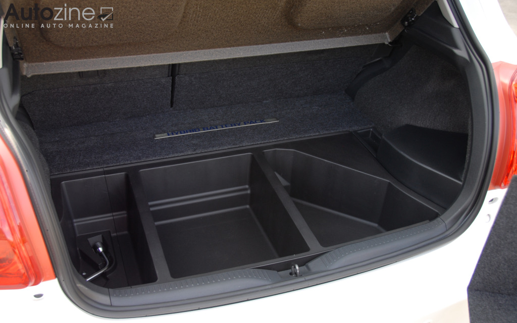 Toyota Auris Hybrid (Bagageruimte)