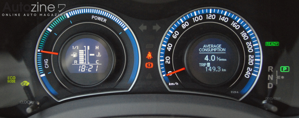 Toyota Auris Hybrid (Klokken)