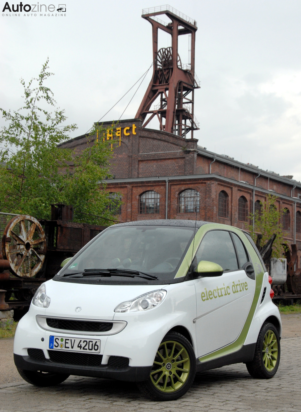 Smart ForTwo Electric Drive (Driekwart voor hoog)