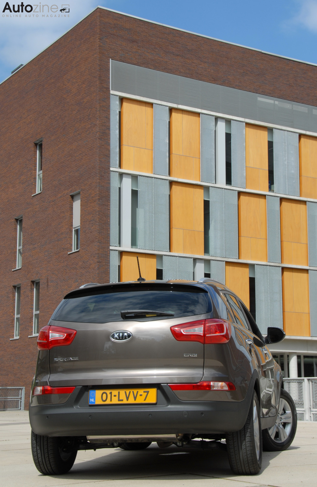 Kia Sportage (2010 - 2015) (Driekwart achter hoog)