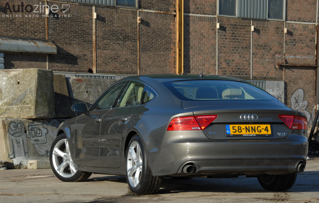 Audi A7 Sportback (Driekwart achter)
