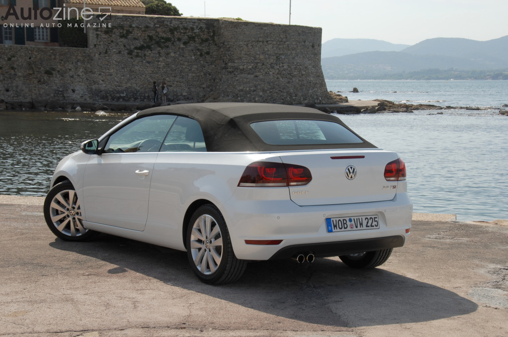 Volkswagen Golf Cabrio (Driekwart achter)