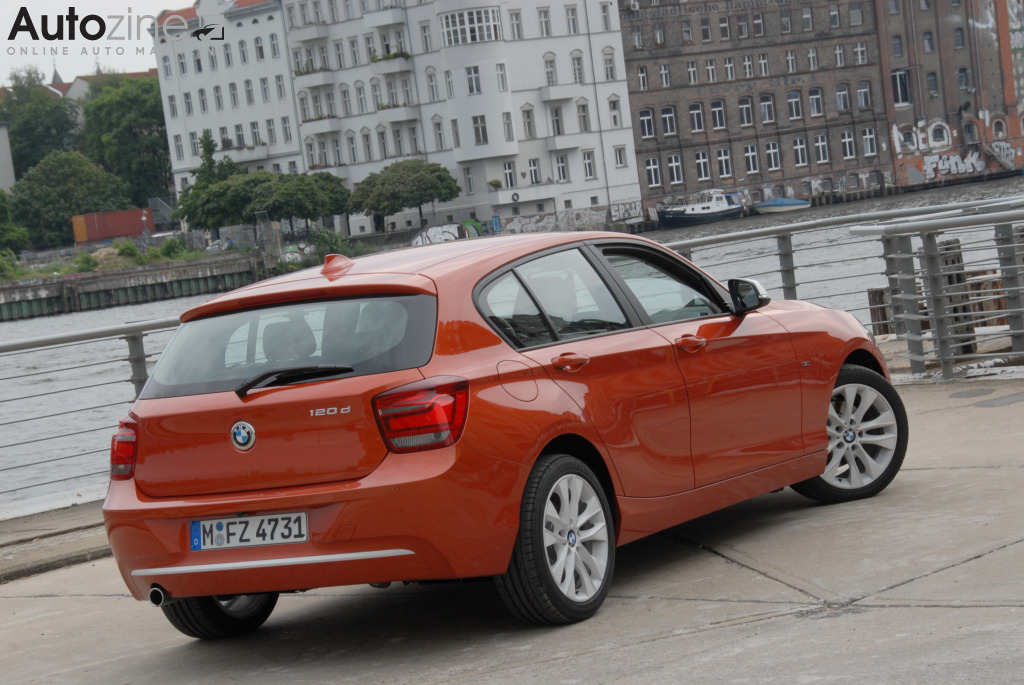 BMW 1-Serie (2011 - 2019) (Driekwart achter)