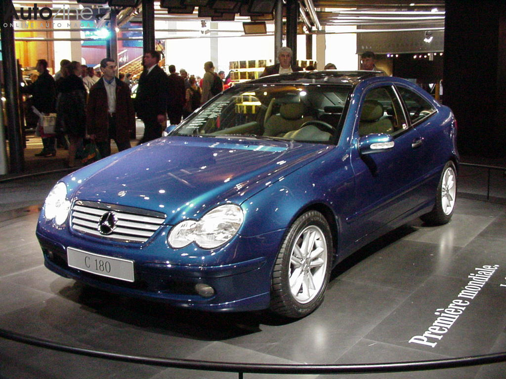 Autosalon Parijs 2000 (Mercedes-Benz C-klasse Coupe)