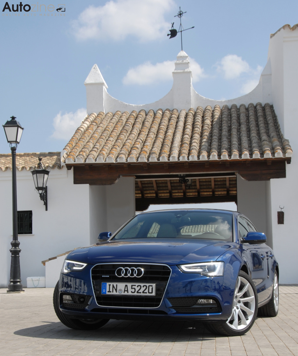 Audi A5 Sportback (2009 - 2016) (Driekwart voor hoog)