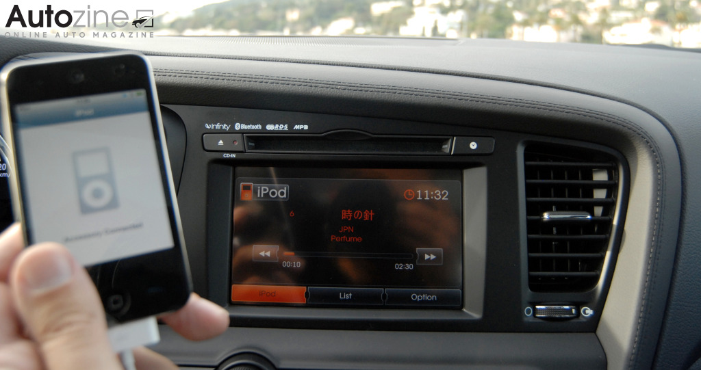 Kia Optima (2011 - 2016) (iPod interface)