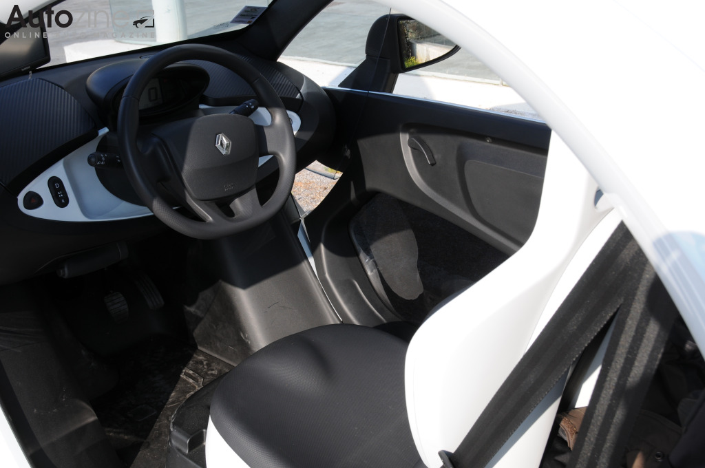 Renault Twizy (Interieur doorkijk)
