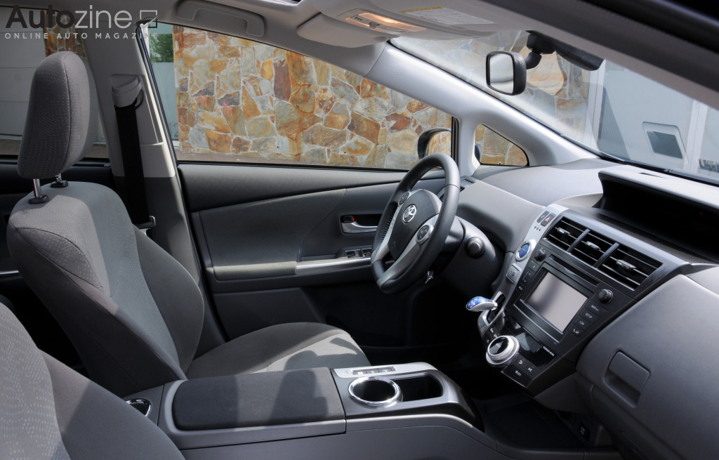 Toyota Prius Wagon (Interieur doorkijk)