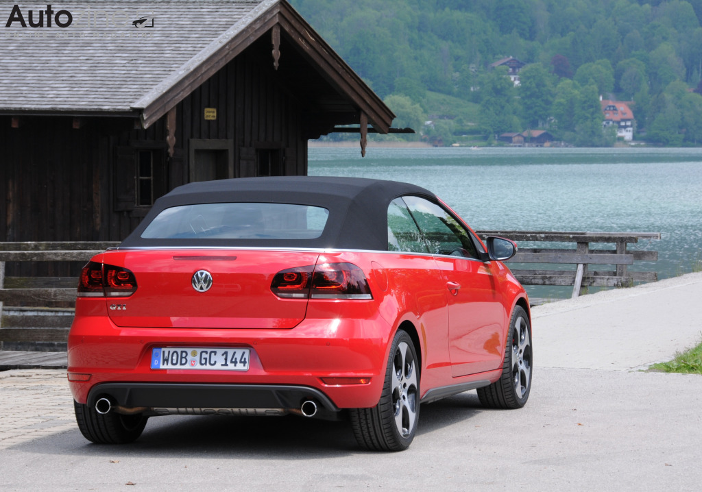 Volkswagen Golf Cabrio GTI (Schuin achter)
