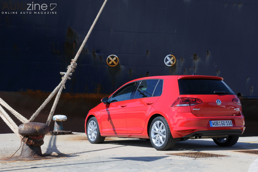 Volkswagen Golf VII (Schuin achter)