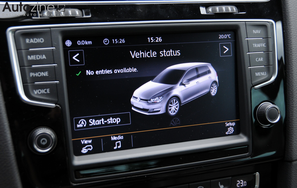 Volkswagen Golf VII (Discover Pro radio-navigatie)