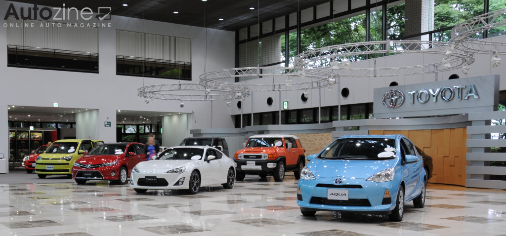 Bezoek Toyota-fabriek (Showroom)