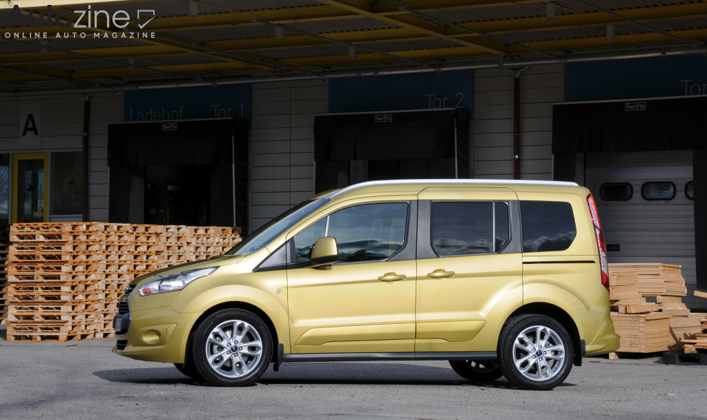 Ford Tourneo Connect (Zijkant)