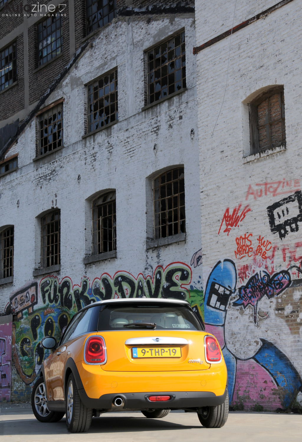 Mini MINI (Driekwart achter hoog)