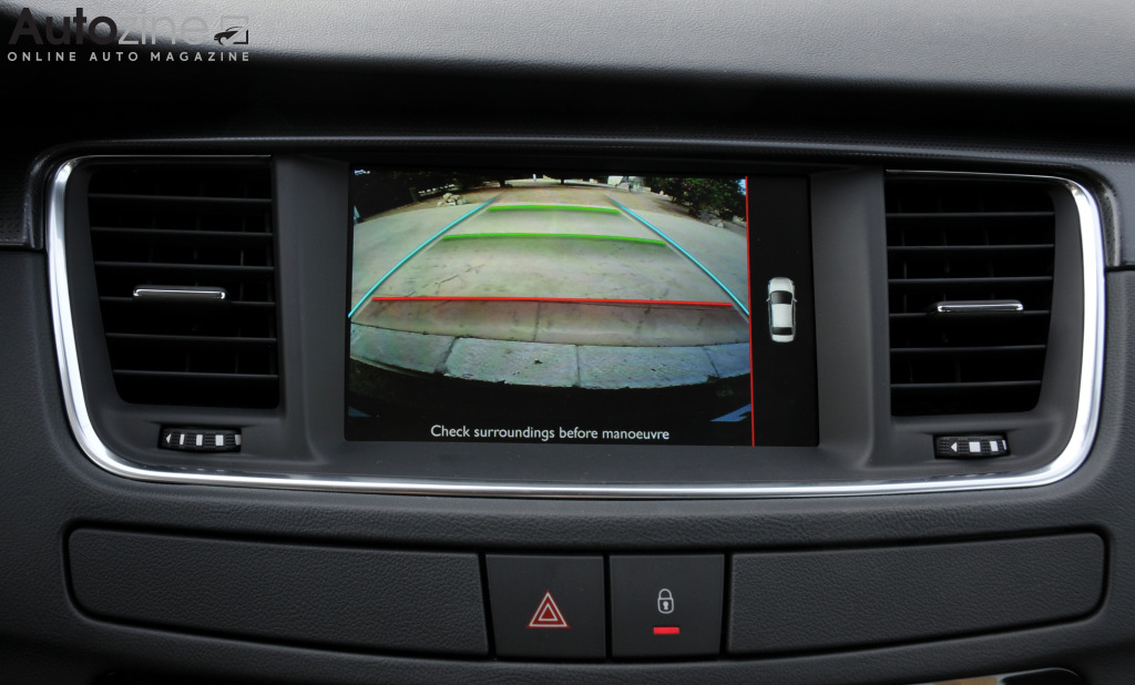 Peugeot 508 (2010 - 2018) (Achteruitrijcamera)