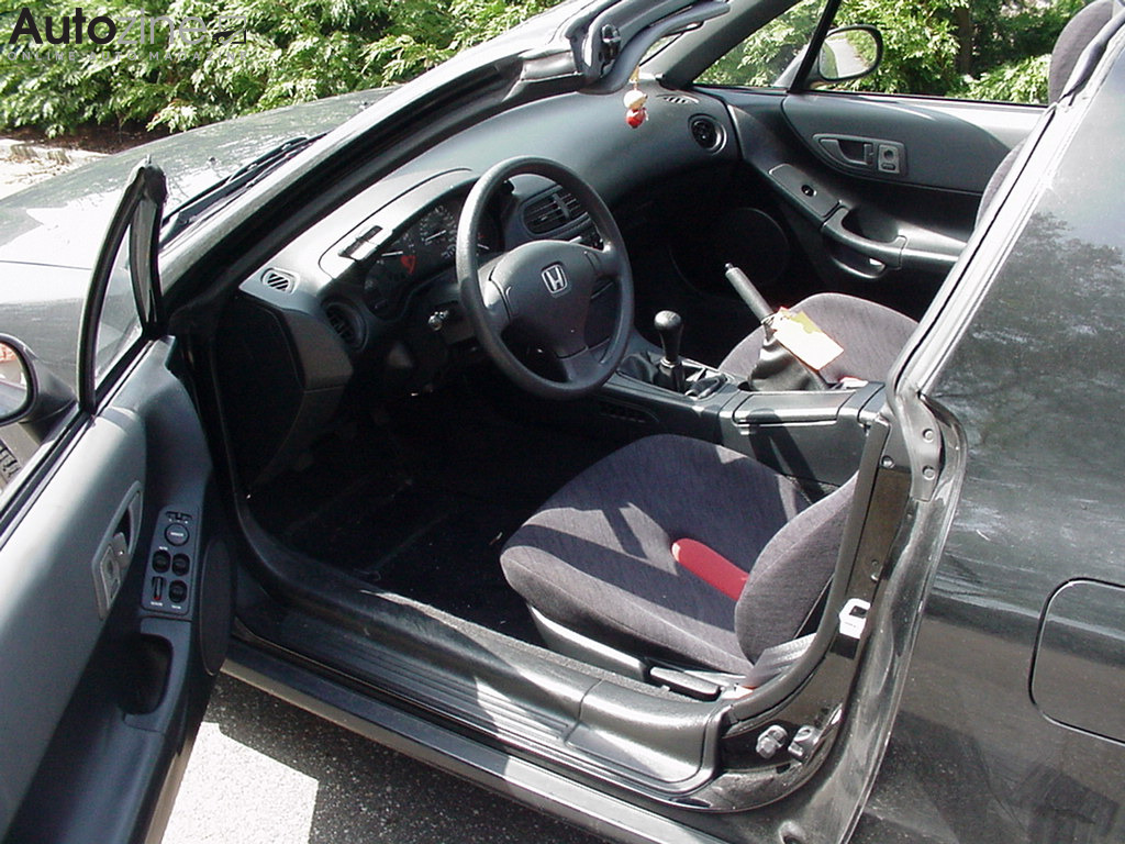 Honda CRX Del Sol (Interieur doorkijk)