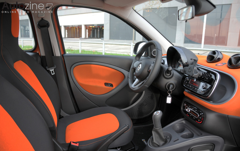 Smart ForFour (Interieur doorkijk)