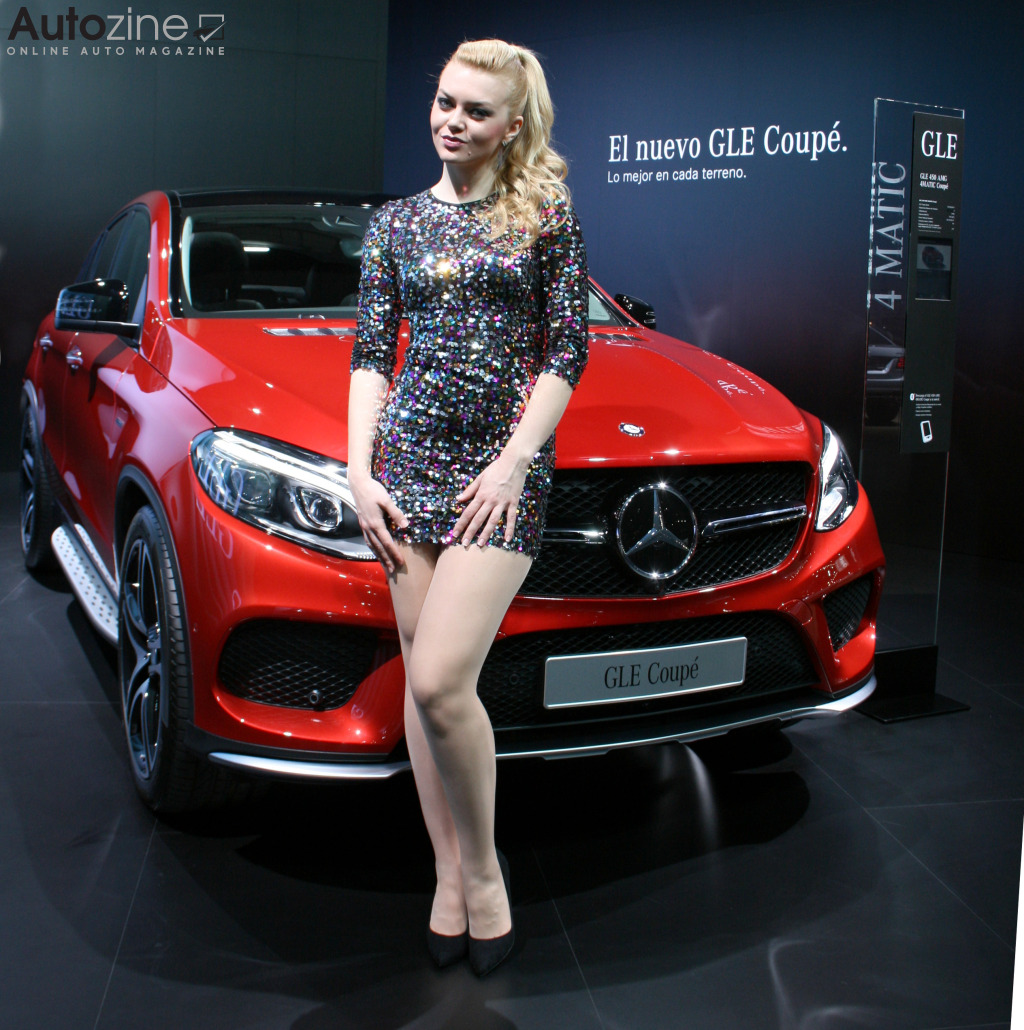 Barcelona Motor Show 2015 (Mercedes-benz GLE Coupe)