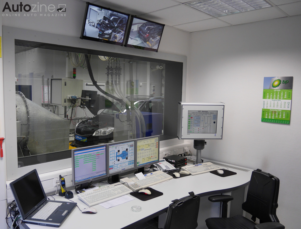 Bezoek BP laboratorium (Rollenbank)