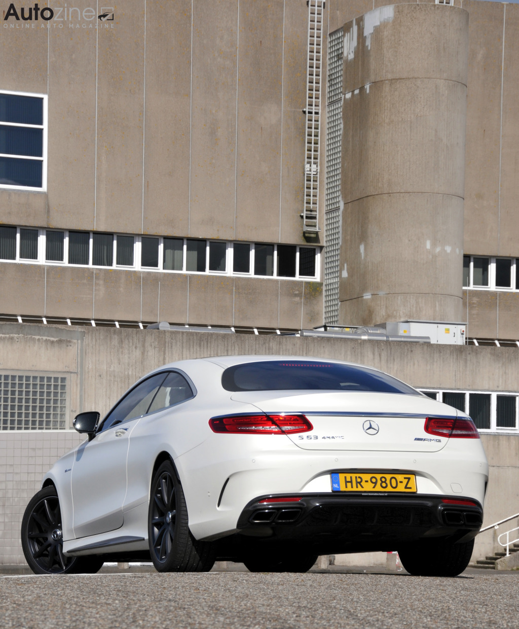 Mercedes-Benz S-Klasse Coupe (Driekwart achter hoog)