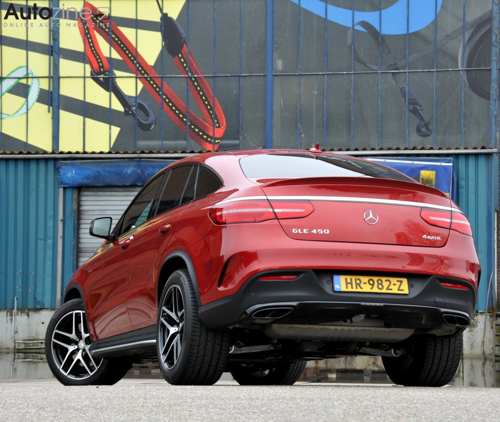 Mercedes-Benz GLE Coupe (2015 - 2019) (Driekwart achter)