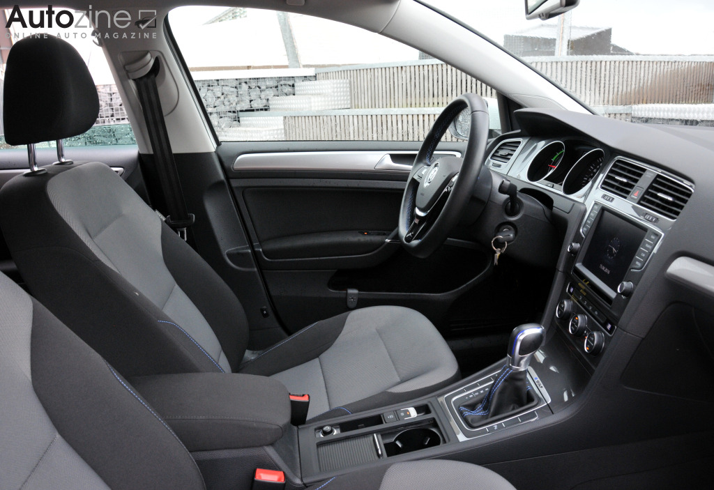 Volkswagen e-Golf (Interieur doorkijk)