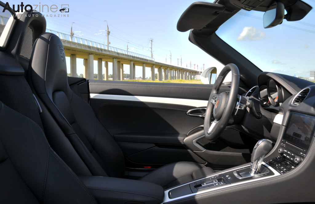 Porsche 718 Boxster (Interieur doorkijk)