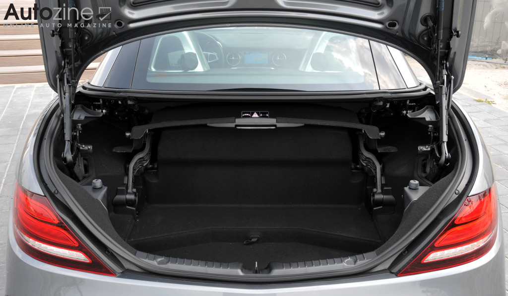 Mercedes-Benz SLC (Bagageruimte)